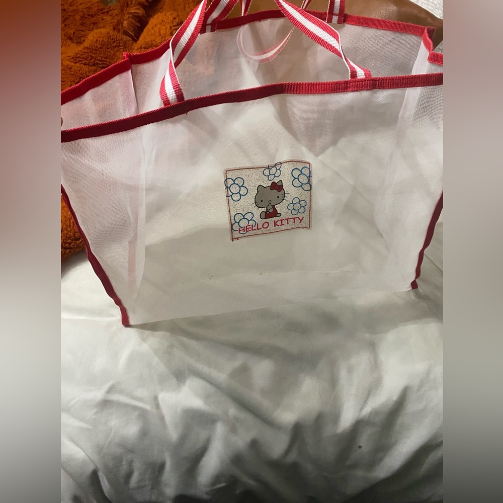Hello kitty mesh bag